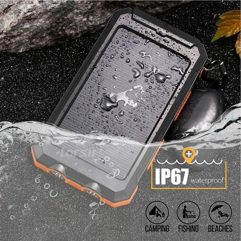 Su Geçirmez Güneş Enerjili Pow - Solar Emergency Charger incelemesi ve fiyatı