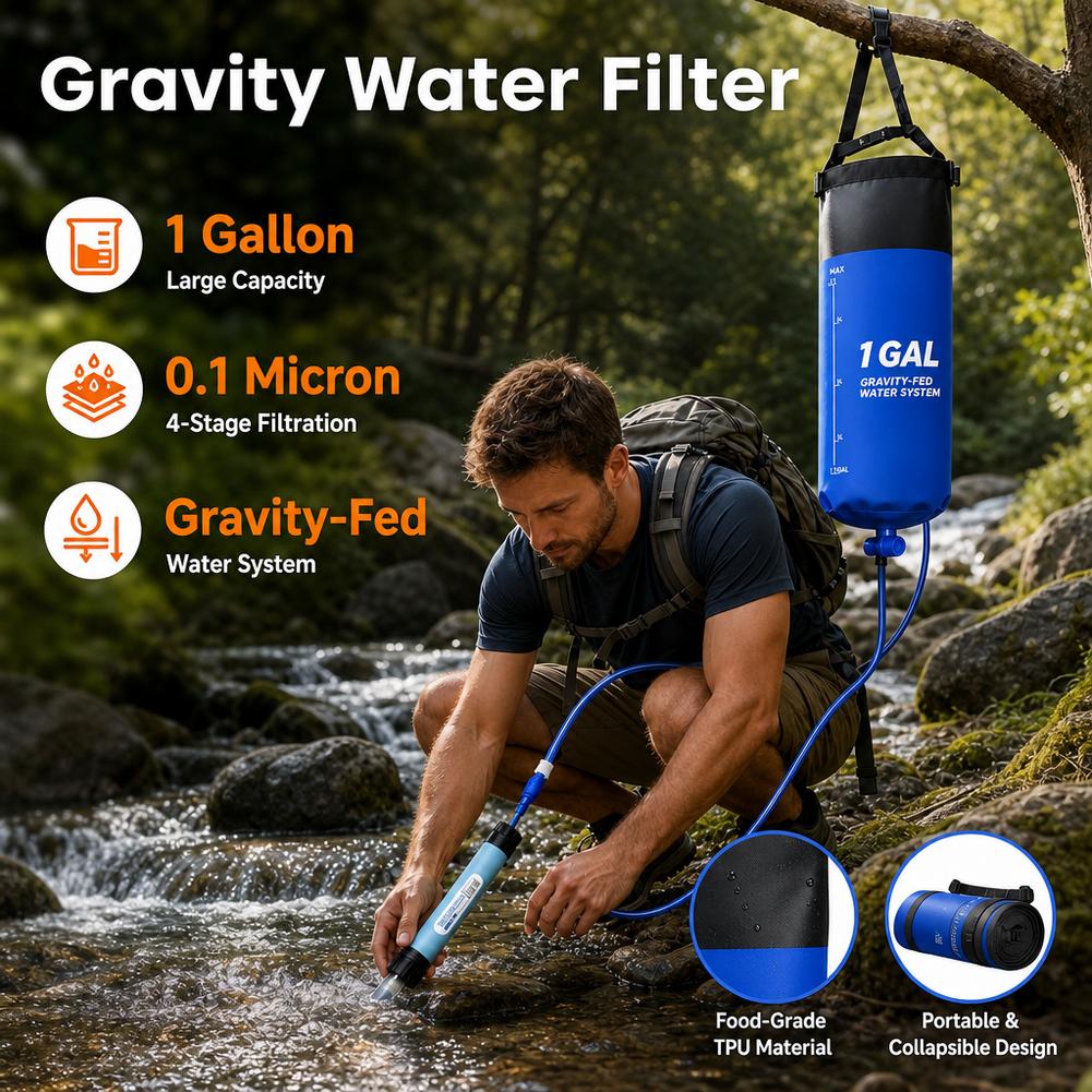 1 Galon Kapasiteli, Yerçekimiy - Bivy Bag Emergency incelemesi ve fiyatı