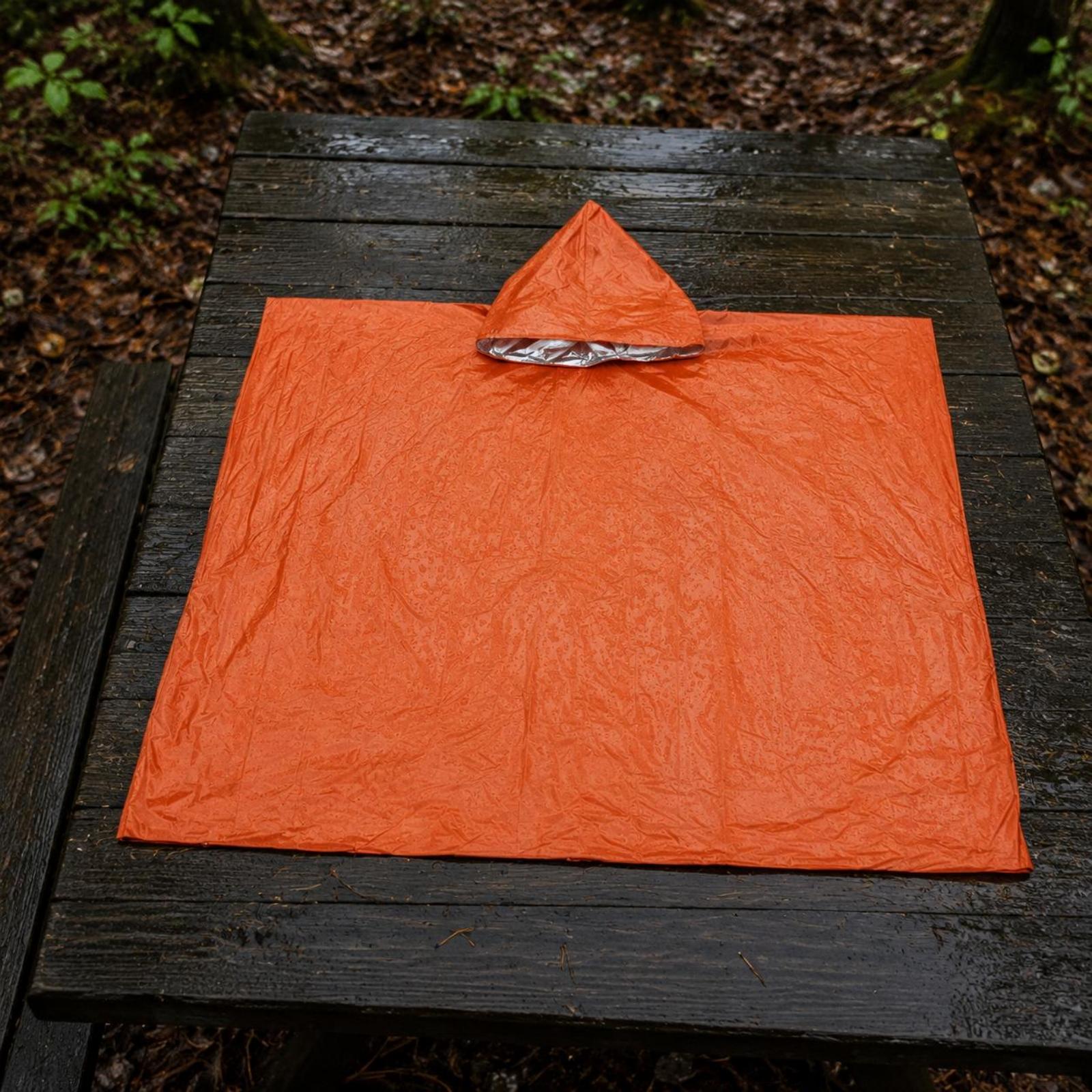 Erkekler ve Kadınlar için Alüm - Emergency Poncho Rain incelemesi ve fiyatı